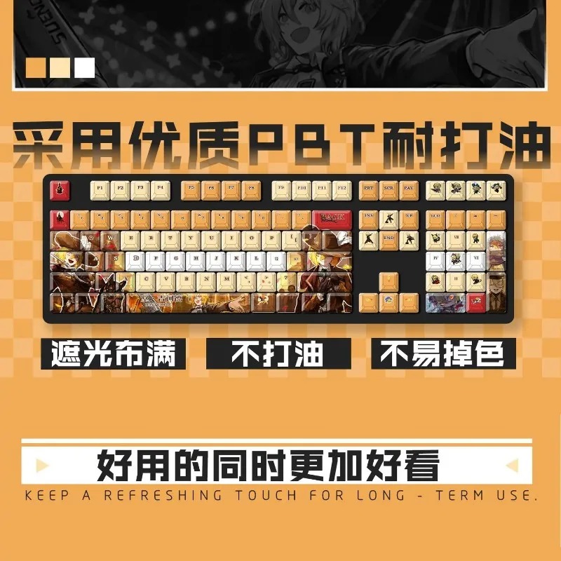 Gaming Keyboard Mechanical - Tema Game Mechanical Keyboard Keycap 122