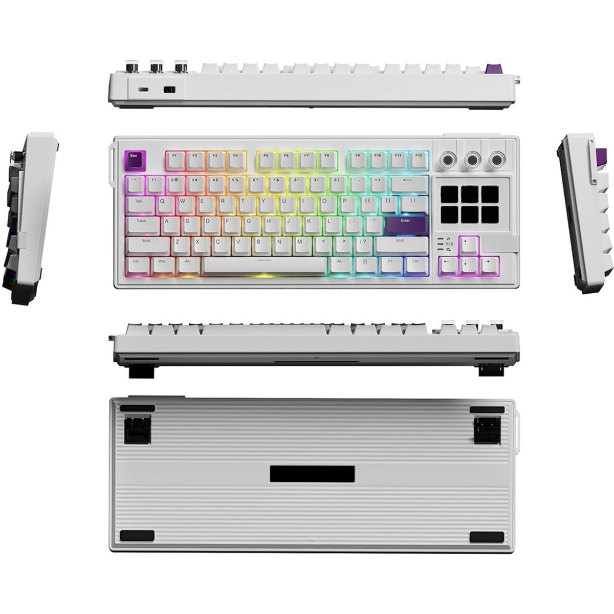 Gaming Keyboard Mechanical - perbarui. K1 PRO Keyboard Mekanik Visual
