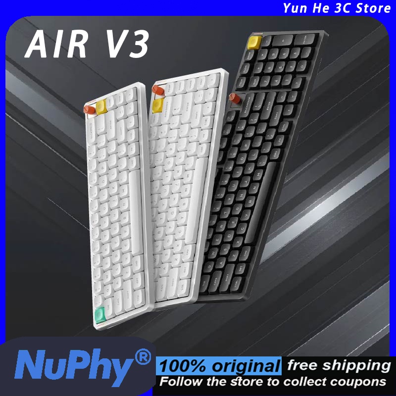 Gaming Keyboard That Is Quiet - NuPhy Air V3 Keyboard Mekanik Profil