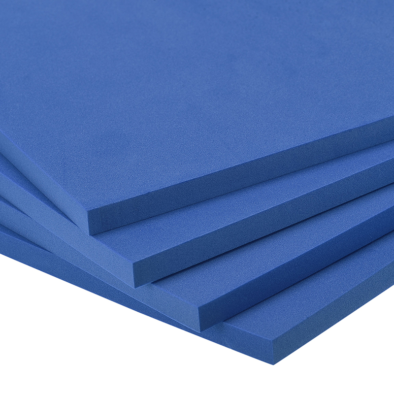 Pe Foam Sheet - 4pcs 3/5/7/10mm biru EVA lembar busa