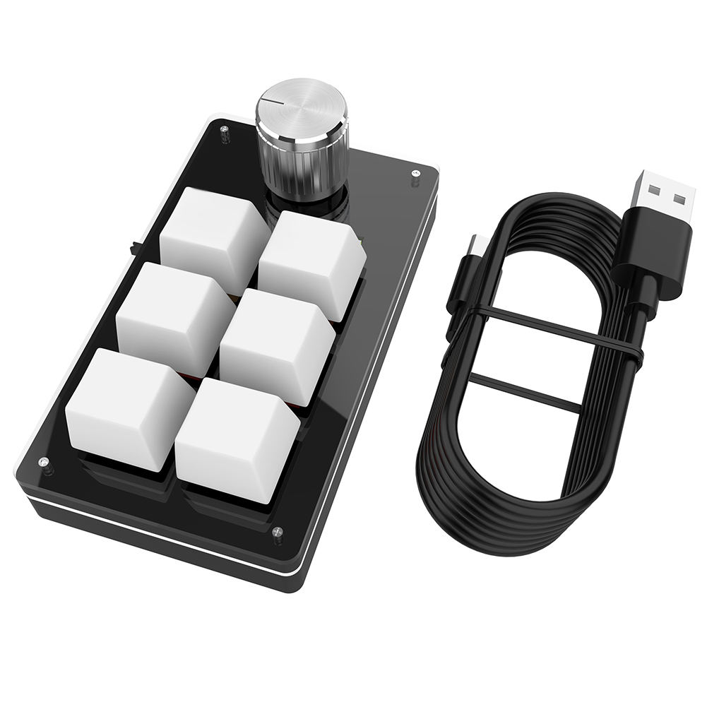 Gaming Keyboard 1 Hand - 6 Tombol 1 Kenop Keyboard Gaming
