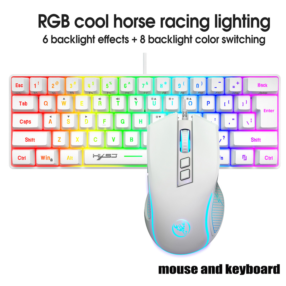 Gaming Keyboard Mouse Combo - Keyboard dan Mouse Kit Gamer Keyboard