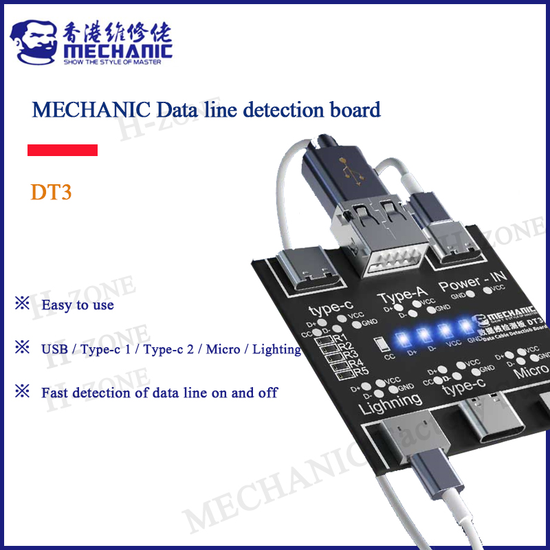 Mechanical Switch Tester - Penguji Kabel Data DT3 Mekanik Papan