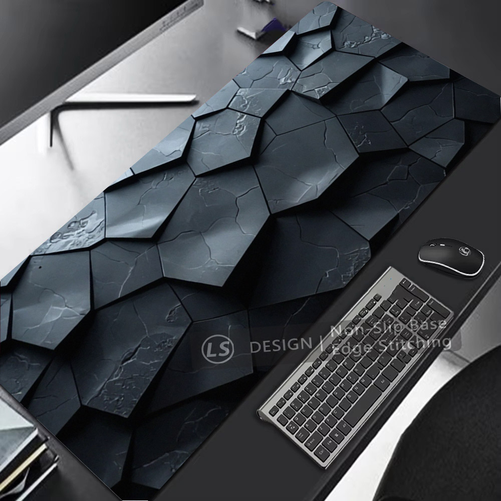 Gaming Keyboard Blue - Alas Mouse Gaming Besar 90x40 Desain