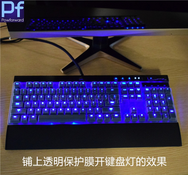 Gaming Keyboard Corsair - PC Desktop Keyboard Penutup Tahan Air