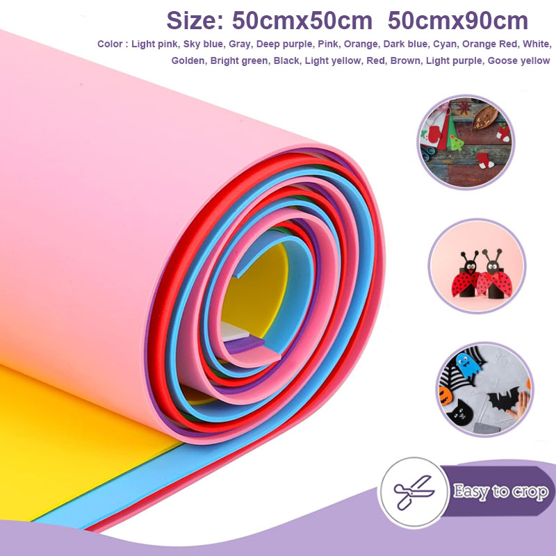 Pe Foam Sheet - 1 buah busa Eva warna-warni lembar