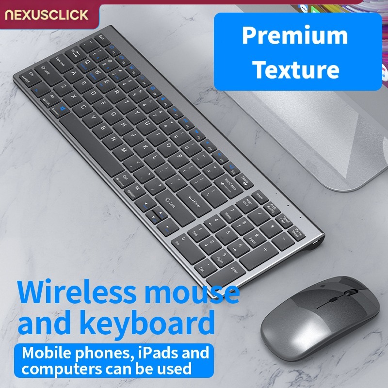 Gaming Keyboard That Is Quiet - NexusClick Kombinasi Keyboard dan Mouse Nirkabel