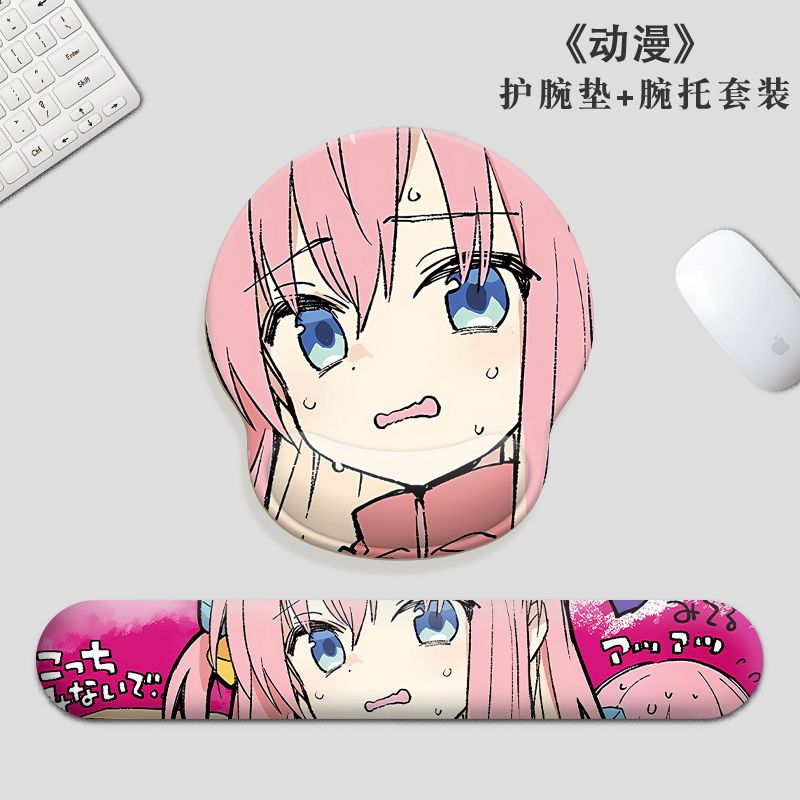 Gaming Keyboard Mechanical - Hatsune Miku Alas Mouse Kantor Anti