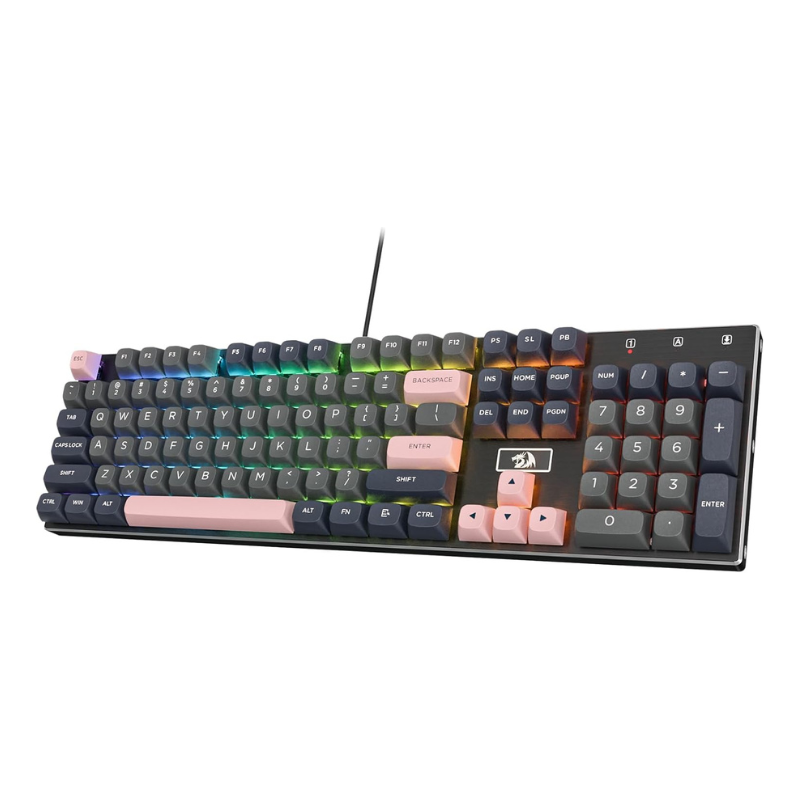 Gaming Keyboard No Noise - Redragon 556 SE Keyboard Gaming Mekanik