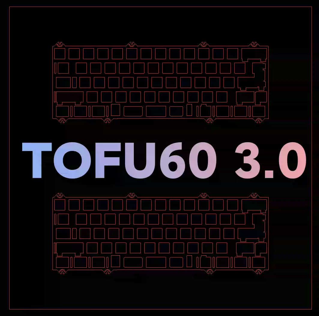 Mechanical Switch Tester - KBDFANS TOFU60 Versi 3.0 Keyboard Dedicated