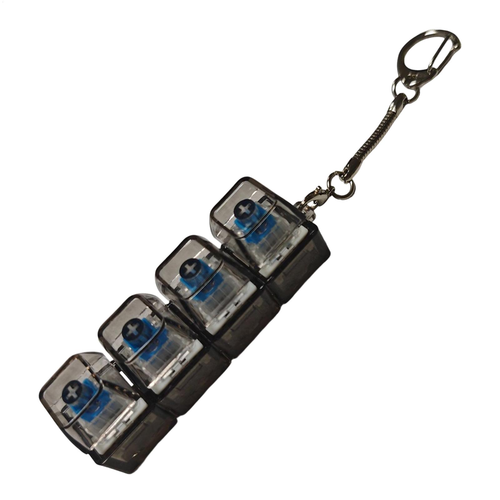 Mechanical Switch Tester - Gantungan Kunci Keyboard, Mainan Tombol Keyboard,