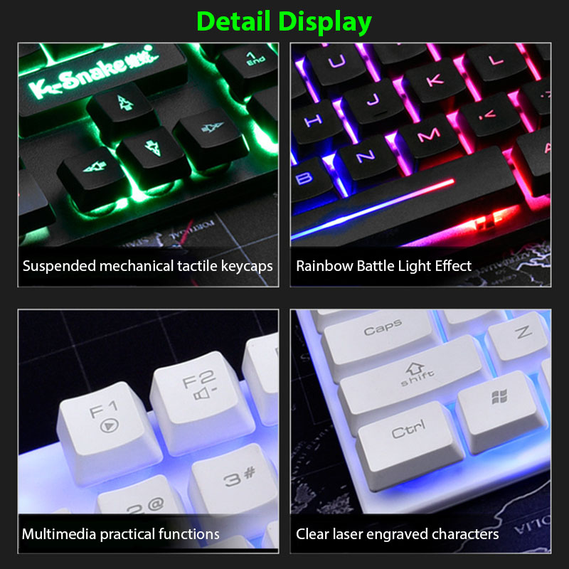 Set Keyboard dan Mouse KM320 K - Gaming Keyboard Mouse Combo ulasan dan harga
