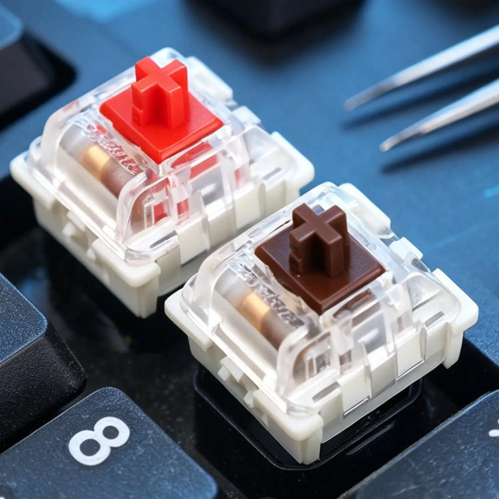 1-150 Buah 3 Pin DIY Sakelar K - Gaming Keyboard Blue ulasan dan harga