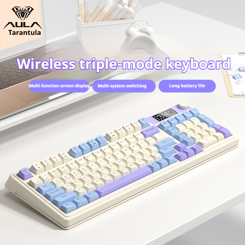 AULA S99 PRO Keyboard Membran  - Gaming Keyboard No Noise ulasan dan harga
