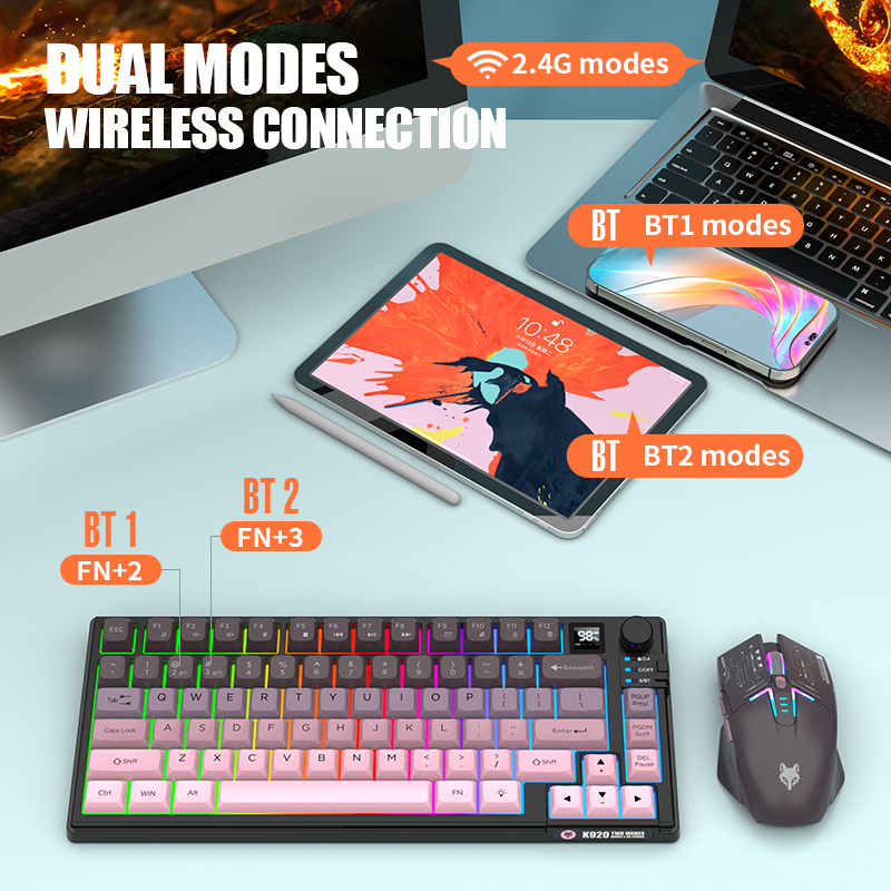 Kombo Keyboard dan Mouse Gamin - Gaming Keyboard Mouse Combo ulasan dan harga