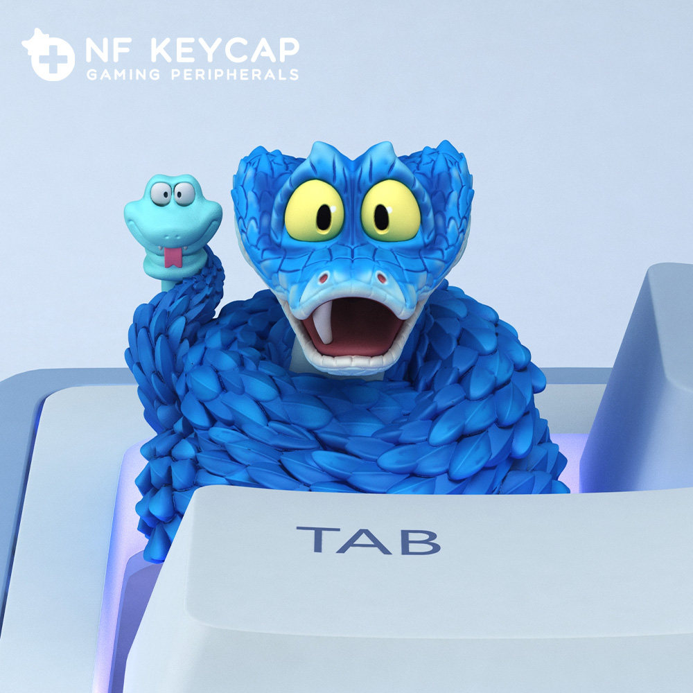Zootopia Keycap Gary De'Snake  - Gaming Keyboard Backlit ulasan dan harga