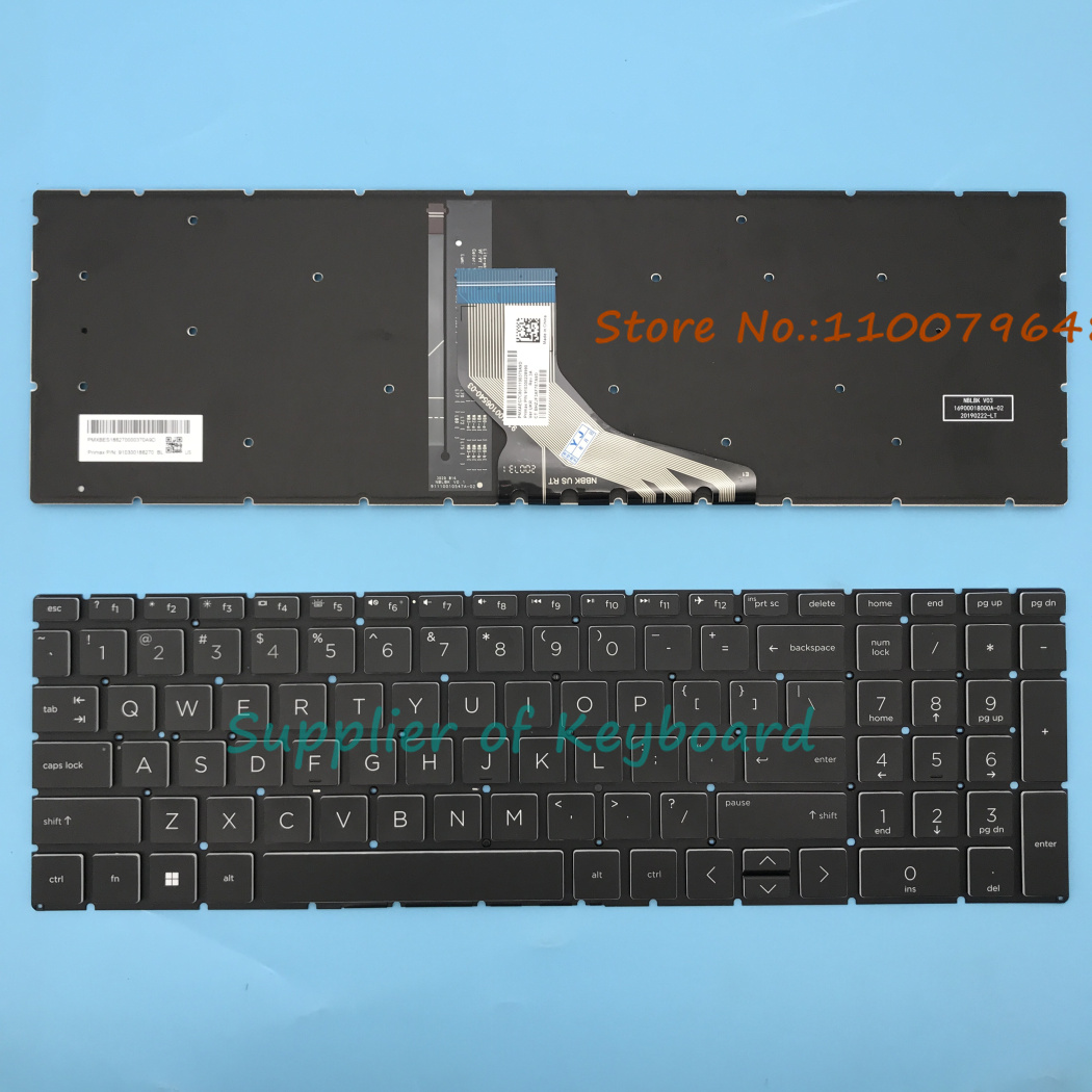 Keyboard Bahasa Inggris/Rusia/ - Gaming Keyboard Hp ulasan dan harga