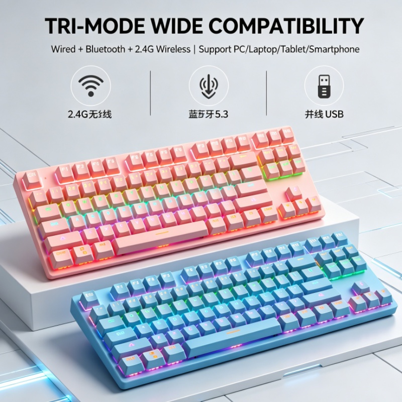 BAJEAL K300 Keyboard Mekanik B - Gaming Keyboard K300 ulasan dan harga