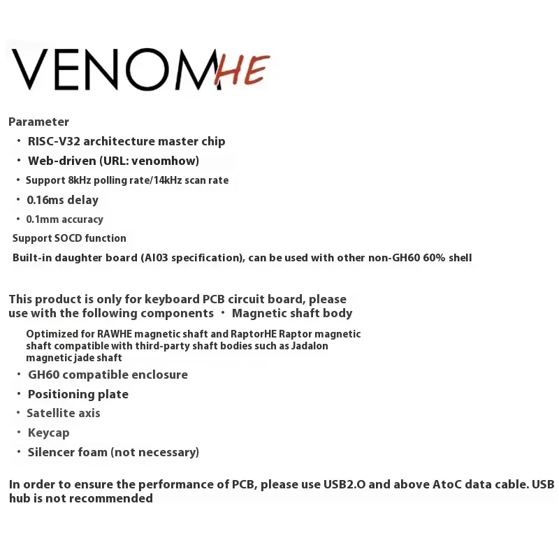 Geonworks Venom60 HE Venom65 H - Hot Swap Pcb ulasan dan harga