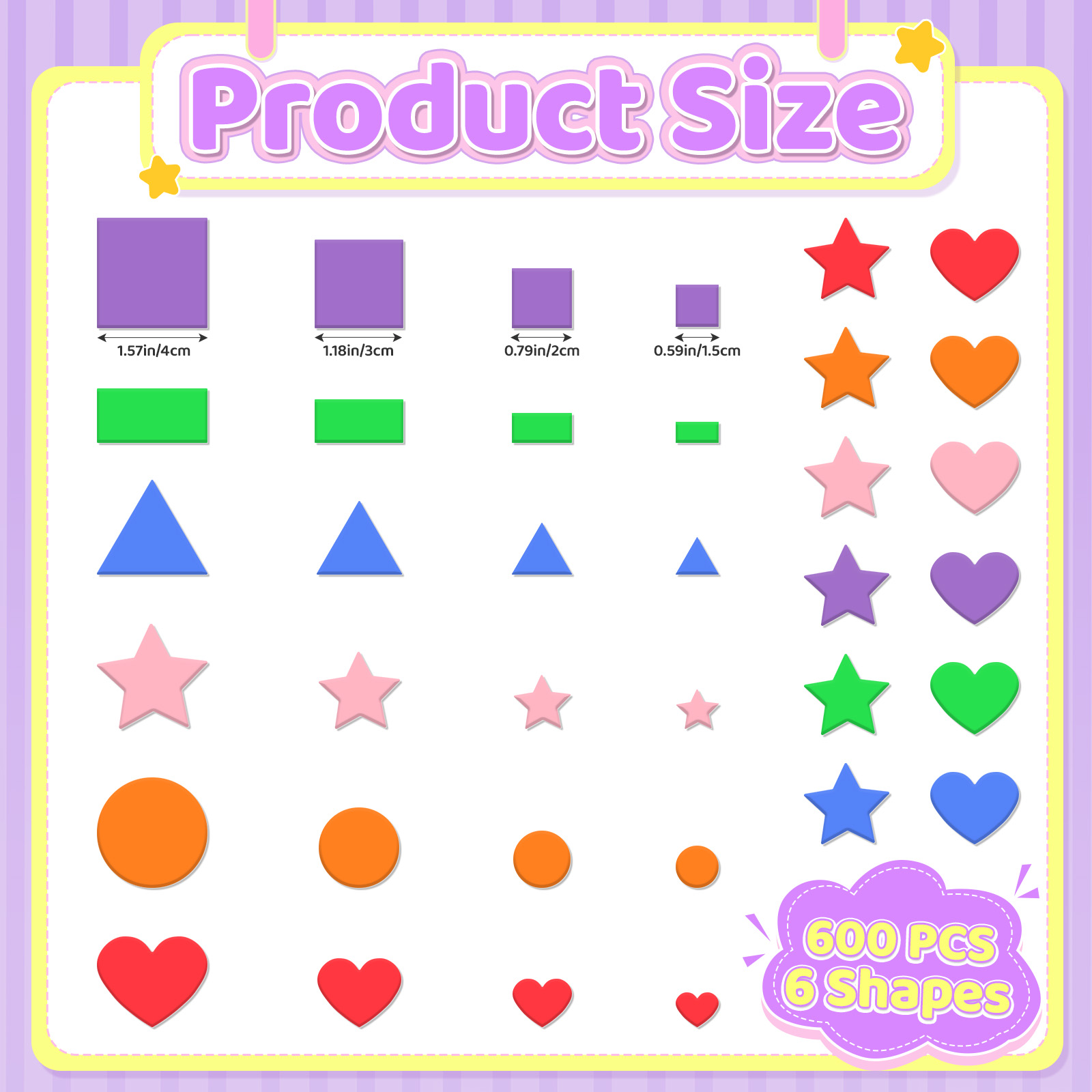 6/12/24 Lembar Stiker Geometri - Pe Foam Sheet ulasan dan harga