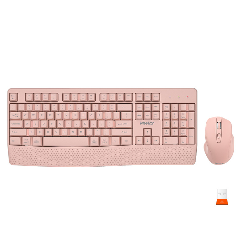 Set Keyboard dan Mouse Nirkabe - Gaming Keyboard No Noise ulasan dan harga