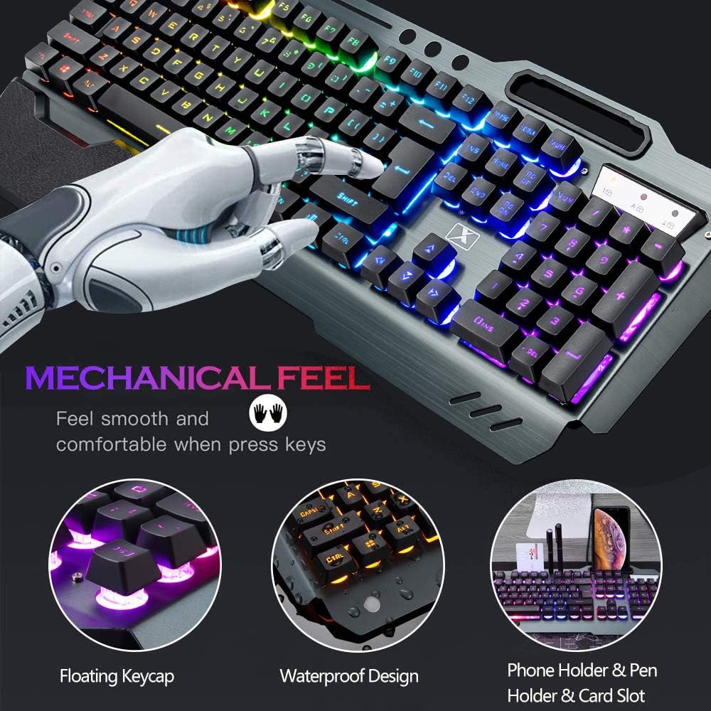 K680 Keyboard dan Mouse game n - Gaming Keyboard Mouse Combo ulasan dan harga