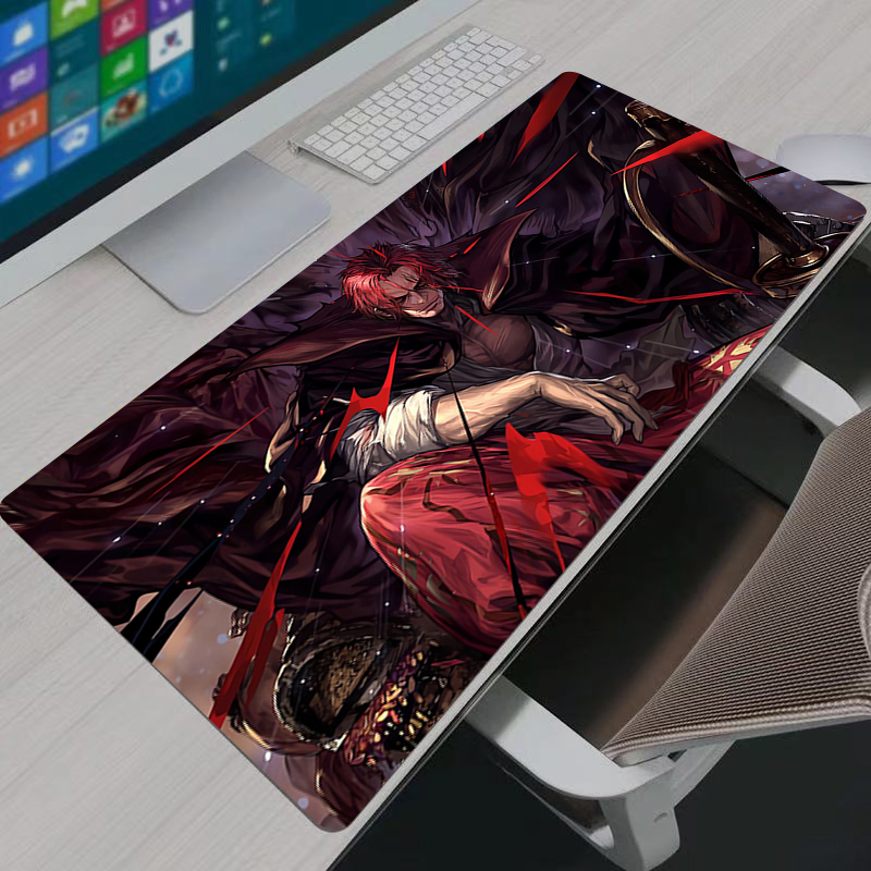 One Piece Shanks Mouse Pad Bes - Gaming Keyboard He ulasan dan harga