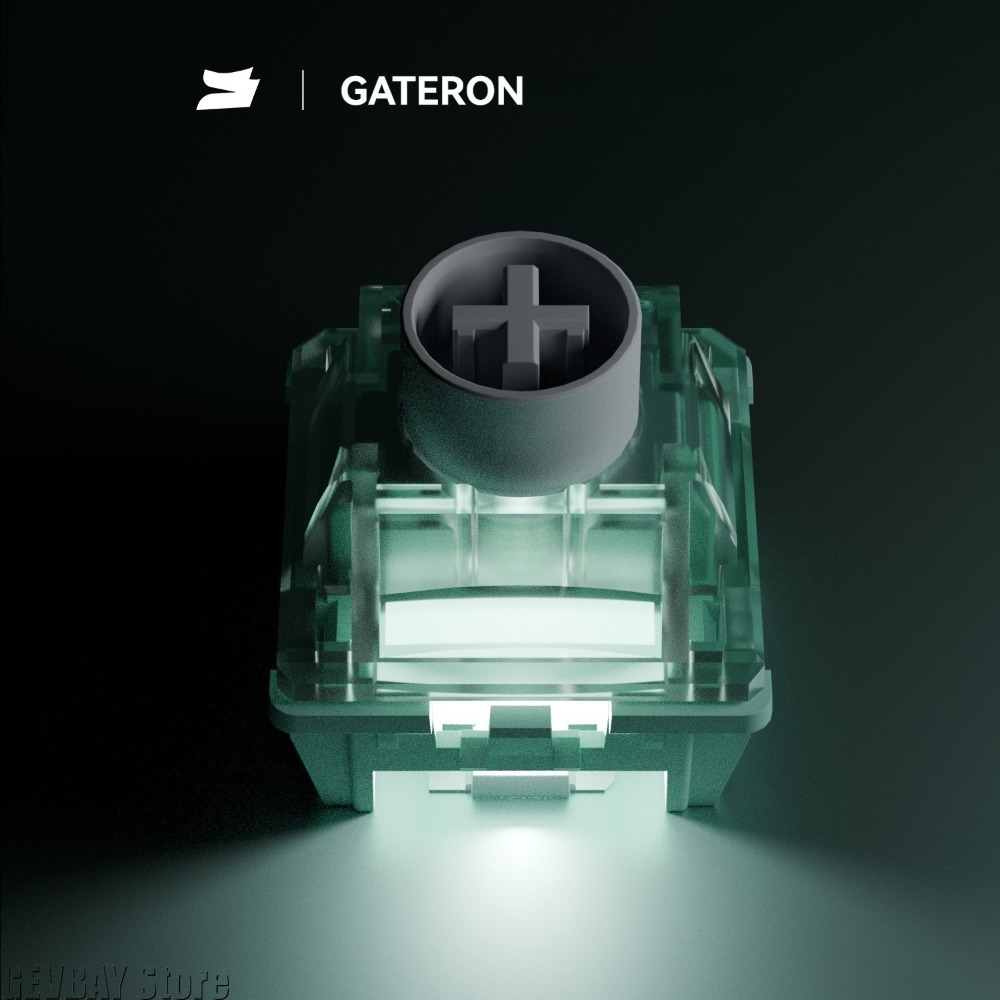GATERON Magnetic Jade Ultra Sw - Gaming Keyboard Hall Effect Switches ulasan dan harga