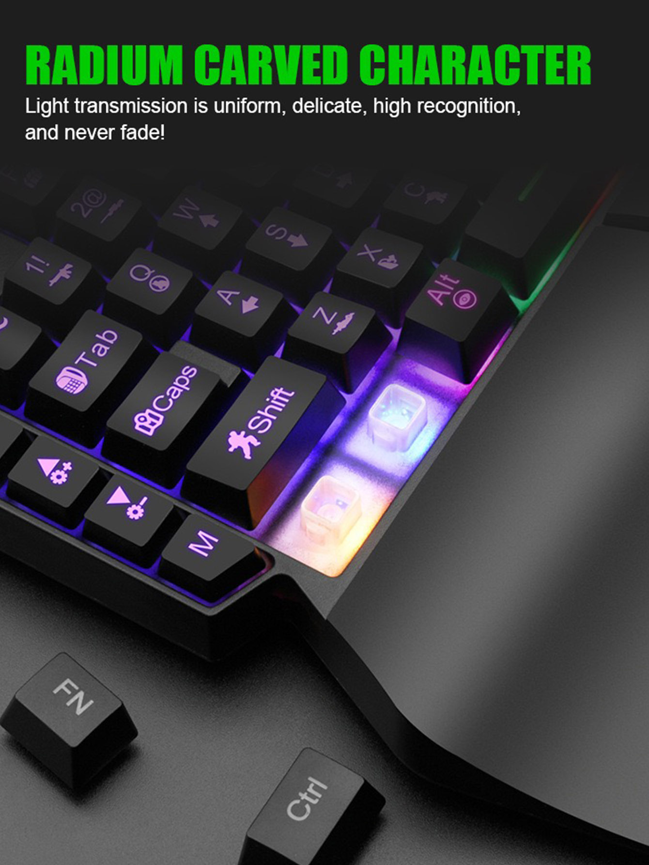 Keyboard Mekanis Satu Tangan u - Gaming Keyboard 1 Hand ulasan dan harga