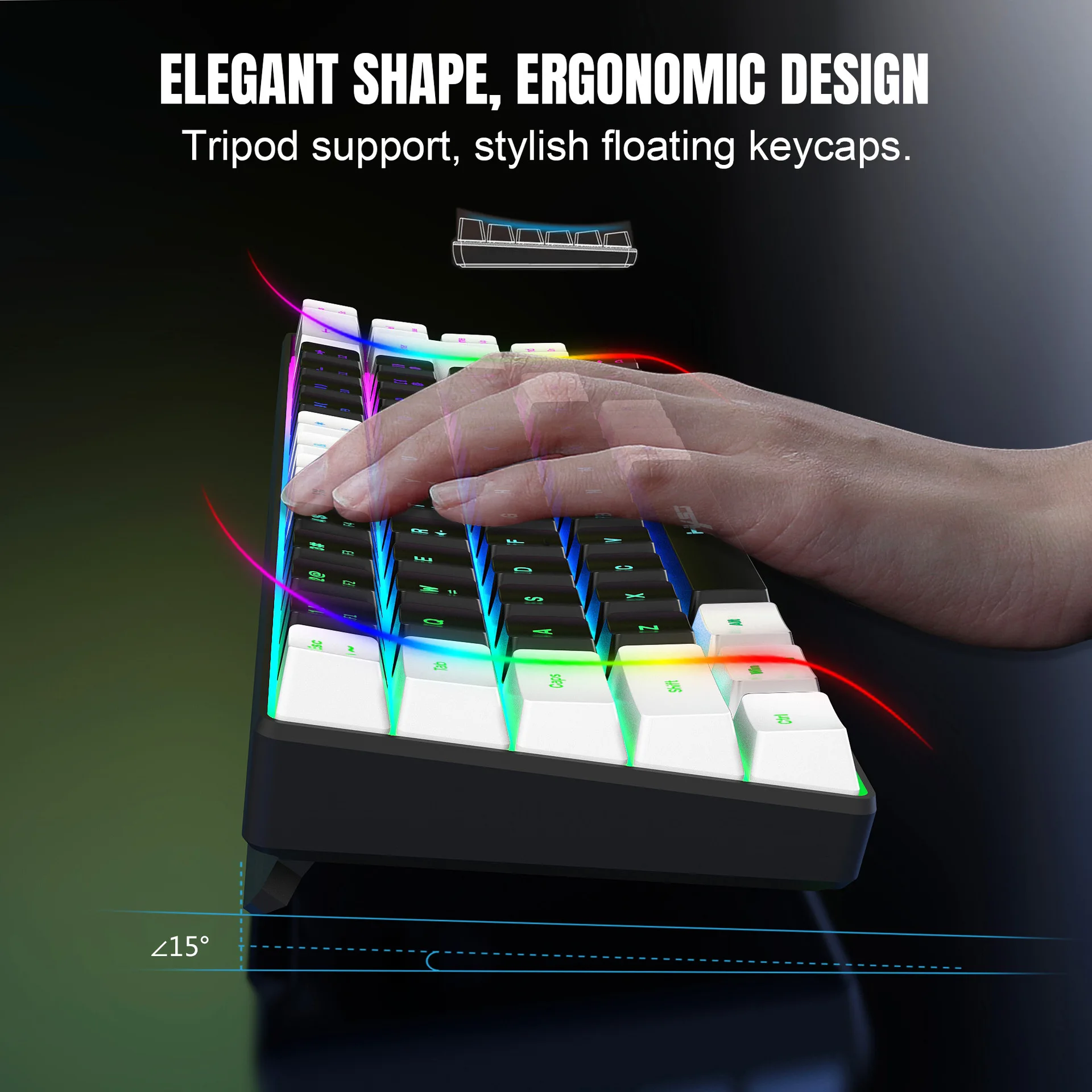 Kit Lampu Latar Belakang Keybo - Gaming Keyboard Mouse Combo ulasan dan harga