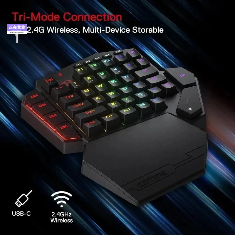 Redragon K585 PRO Keyboard Mek - Gaming Keyboard 1 Hand ulasan dan harga