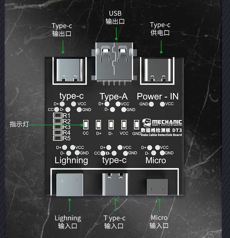 Penguji Kabel Data DT3 Mekanik - Mechanical Switch Tester ulasan dan harga