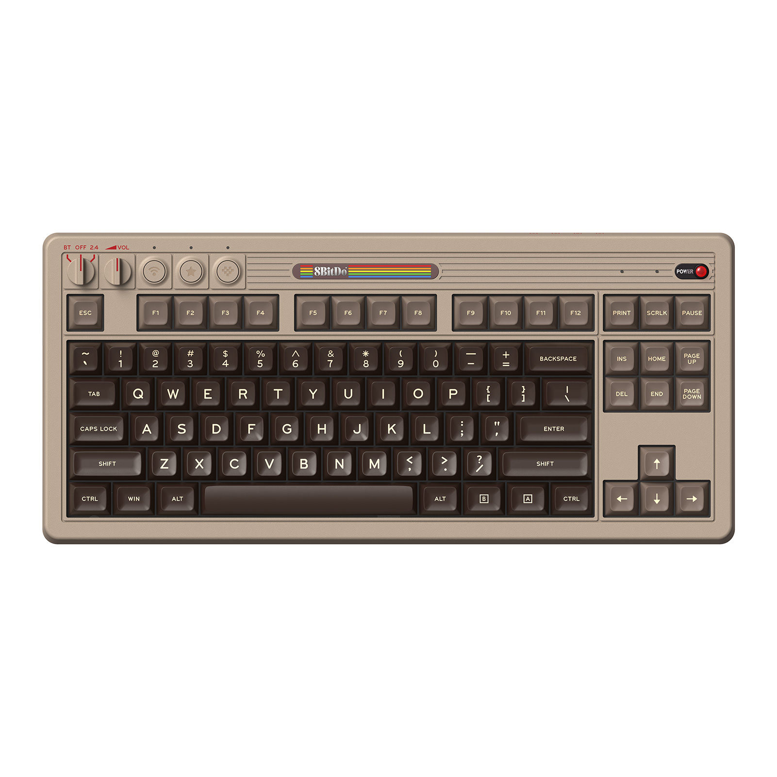 Keyboard Mekanis Retro 8BitDo, - Gaming Keyboard Mechanical ulasan dan harga
