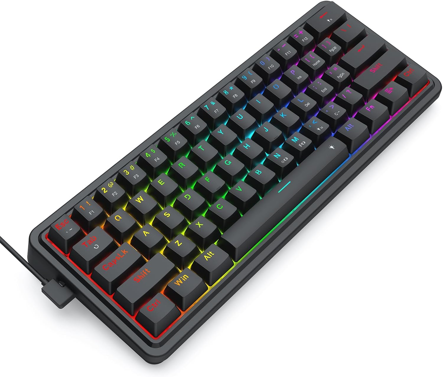 Redragon K722 60% Gasket Berka - Gaming Keyboard No Noise ulasan dan harga