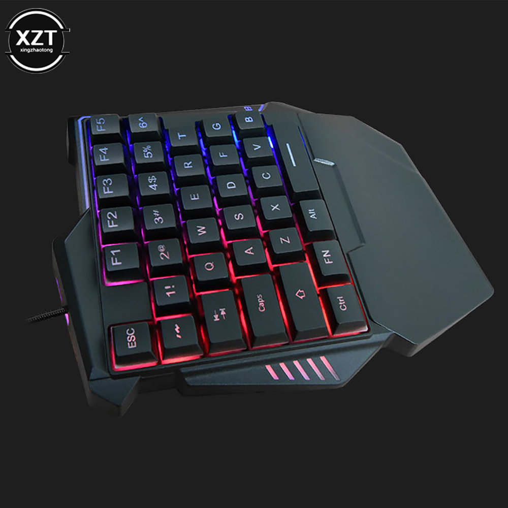 Keyboard USB Satu Tangan untuk - Gaming Keyboard 1 Hand ulasan dan harga