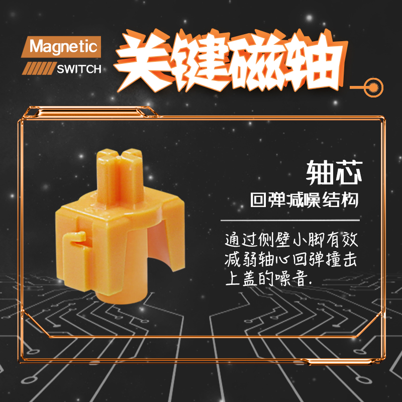 Sakelar Magnetik Kunci Duhuk S - Gaming Keyboard No Noise ulasan dan harga