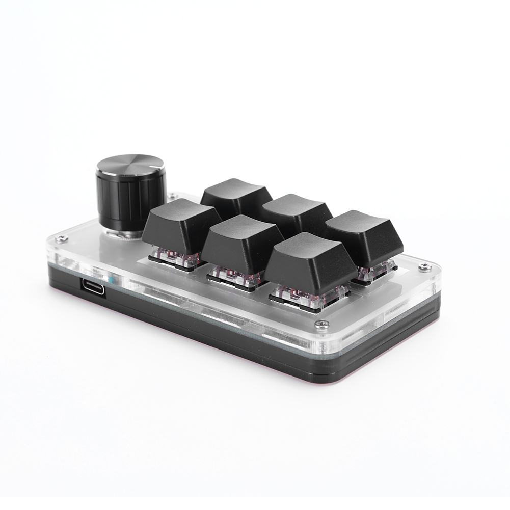 6 Tombol 1 Kenop Keyboard Gami - Gaming Keyboard 1 Hand ulasan dan harga