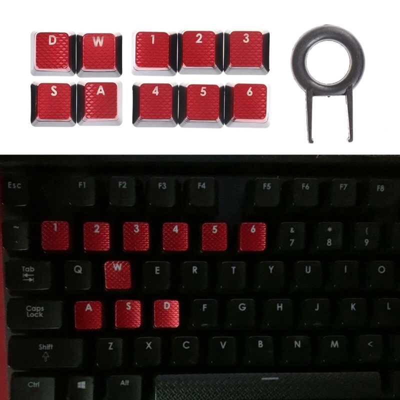 10 Tombol Keycap dengan Lampu  - Gaming Keyboard Corsair ulasan dan harga