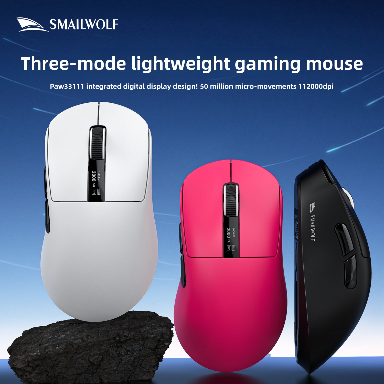 Mouse Gaming Bluetooth Nirkabe - Gaming Keyboard 1 Hand ulasan dan harga