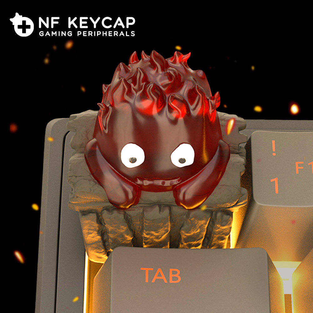NF Keycap Calcifer Howls Movin - Gaming Keyboard Backlit ulasan dan harga