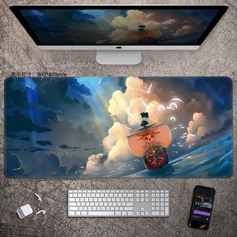 Alas Mouse Kulit ONE PIECE Ani - Gaming Keyboard Mouse ulasan dan harga