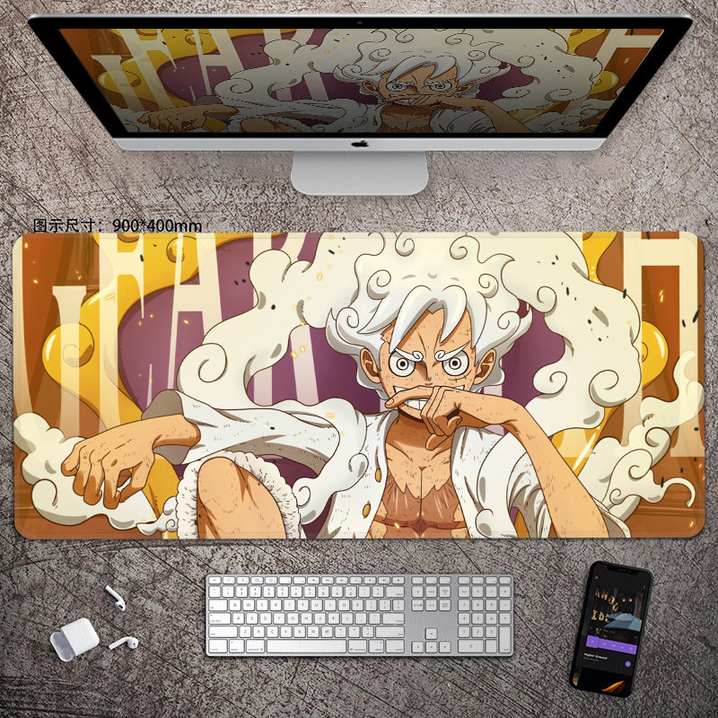 Alas Mouse Kulit ONE PIECE Ani - Gaming Keyboard Mouse ulasan dan harga
