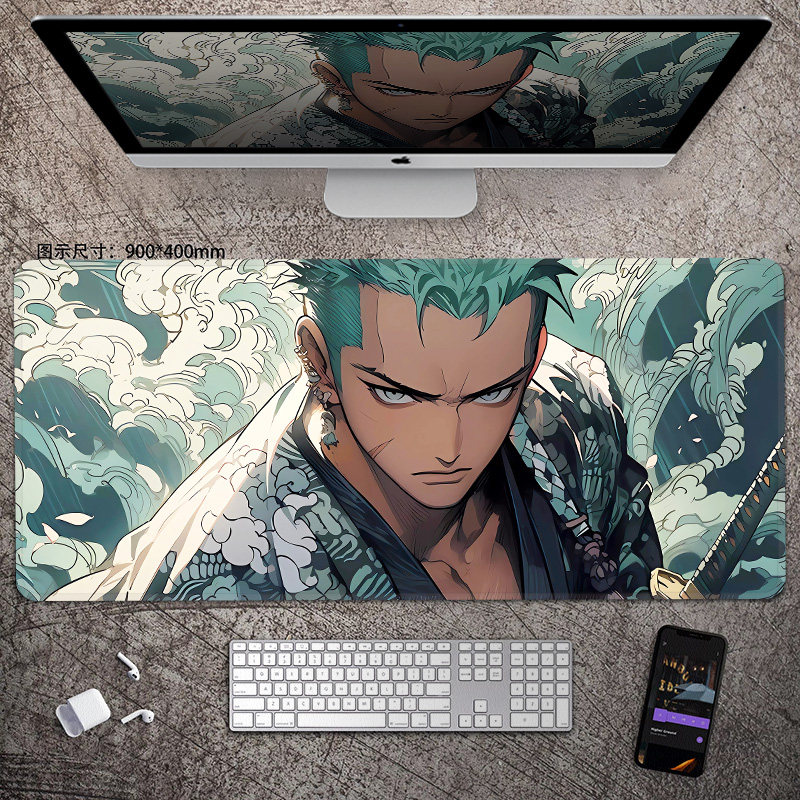 Alas Mouse Kulit ONE PIECE Ani - Gaming Keyboard Mouse ulasan dan harga