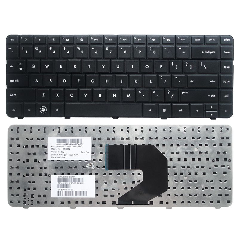 RU/SP/FR/GR Keyboard Laptop Ba - Gaming Keyboard Hp ulasan dan harga