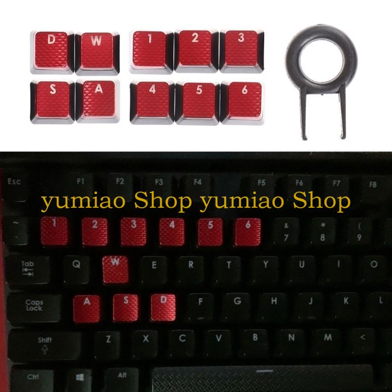 587B 10 Buah Set Keycap Keyboa - Gaming Keyboard Corsair ulasan dan harga