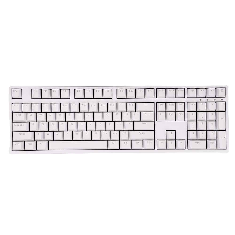 108 Tombol Tombol Putih ABS OE - Gaming Keyboard Corsair ulasan dan harga