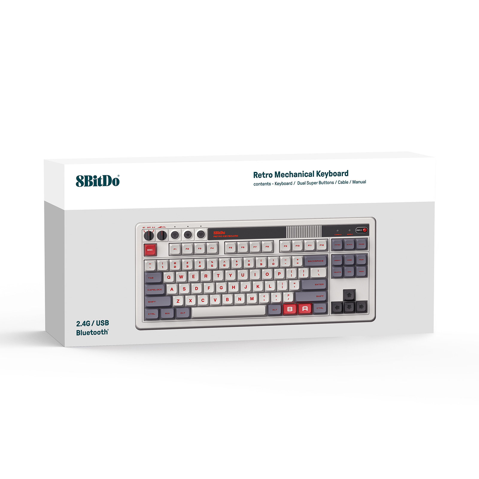 Keyboard Mekanikal Retro 8Bitd - Gaming Keyboard Type C ulasan dan harga