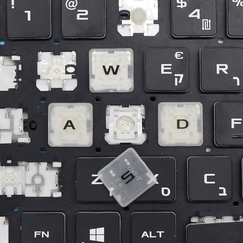 Penggantian tutup kunci guntin - Gaming Keyboard Hp ulasan dan harga