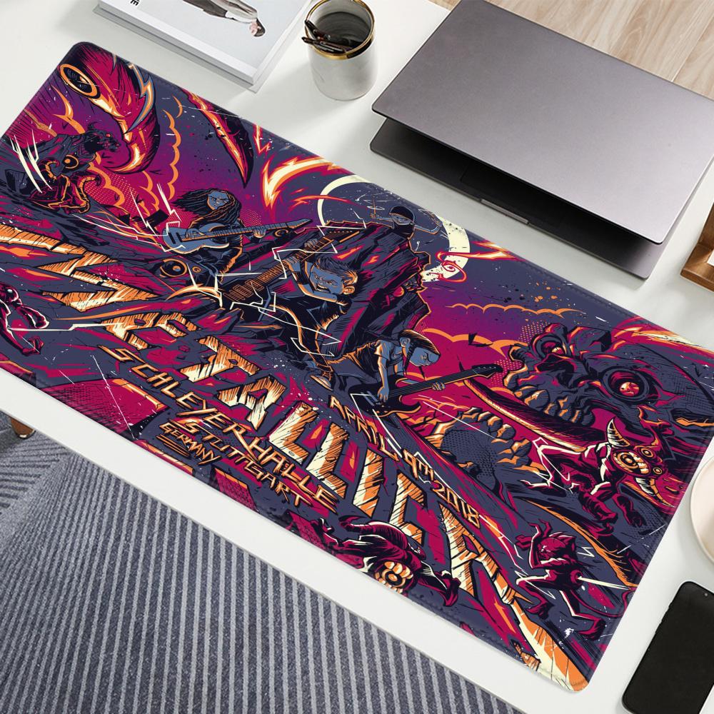 Band M-metallicaes Mouse Pad 9 - Gaming Keyboard Non Mechanical ulasan dan harga