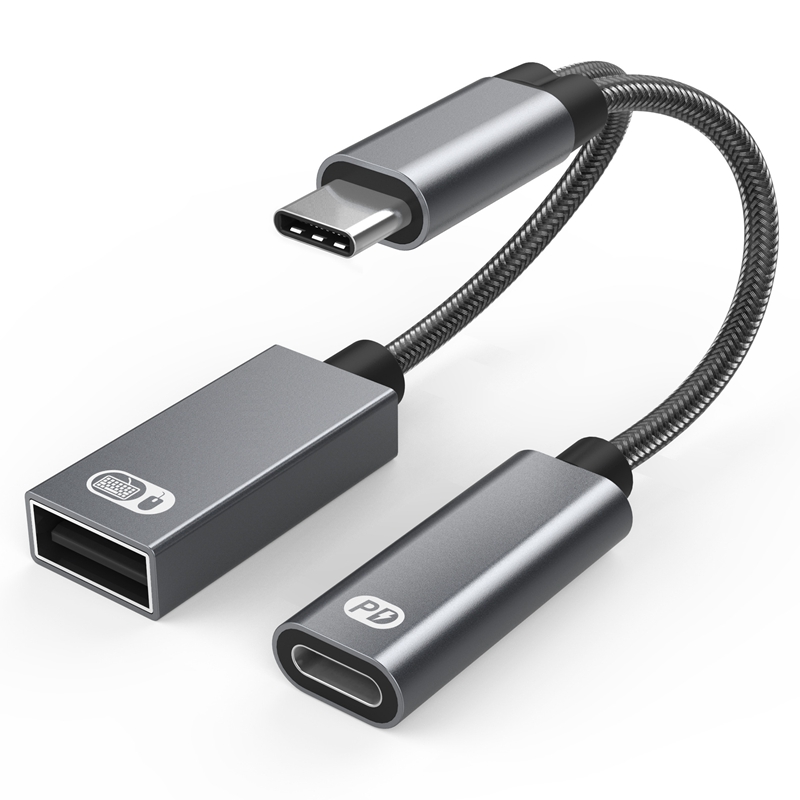 Adaptor multifungsi PD60W, Aud - Gaming Keyboard Type C ulasan dan harga